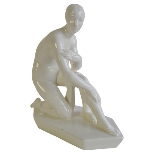 Ceramic Sculpture Of A Naked Woman By Hubert Kova K Svitavka S For Sale At Pamono