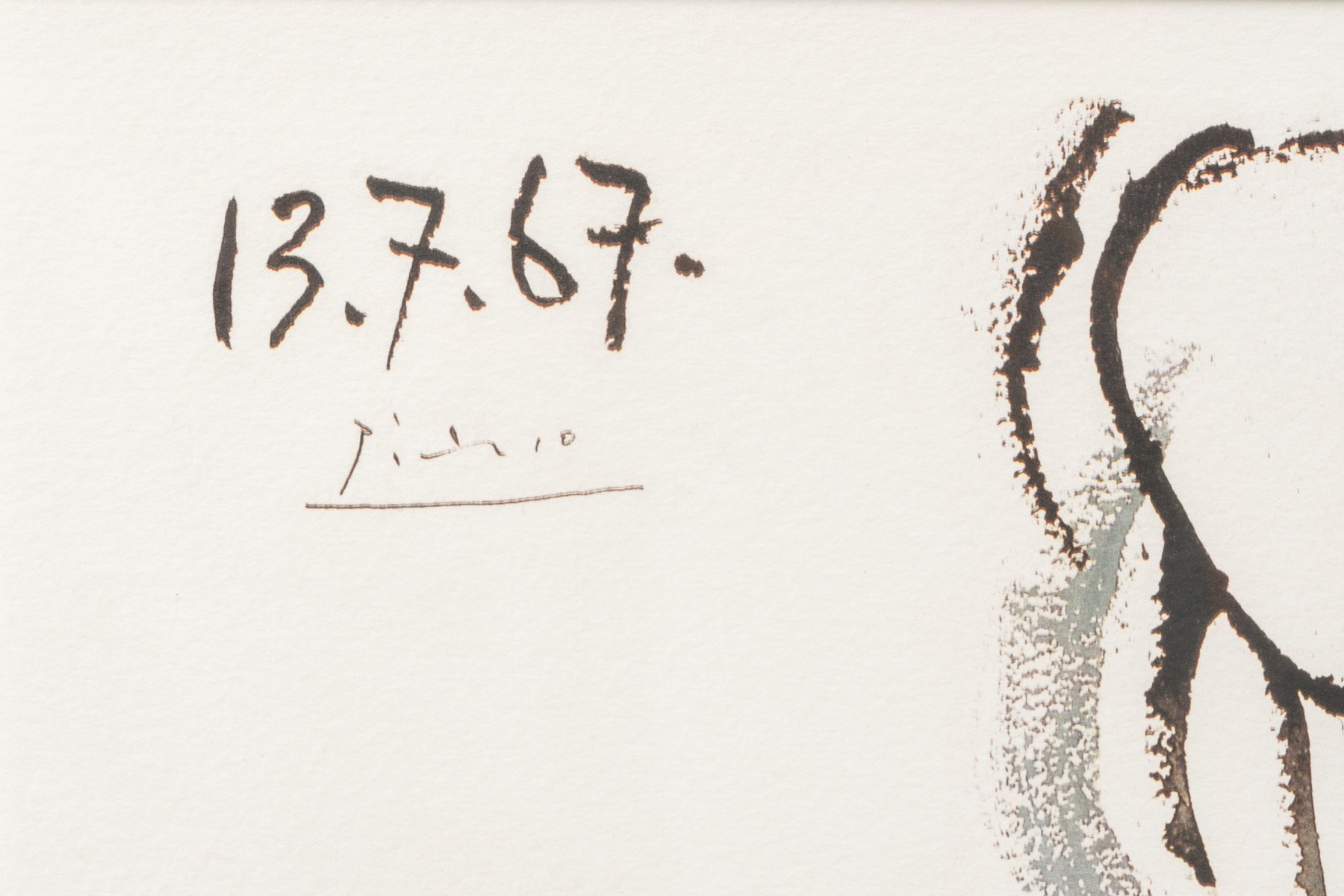 Pablo Picasso Nude With A Mirror S Lithograph For Sale At Pamono