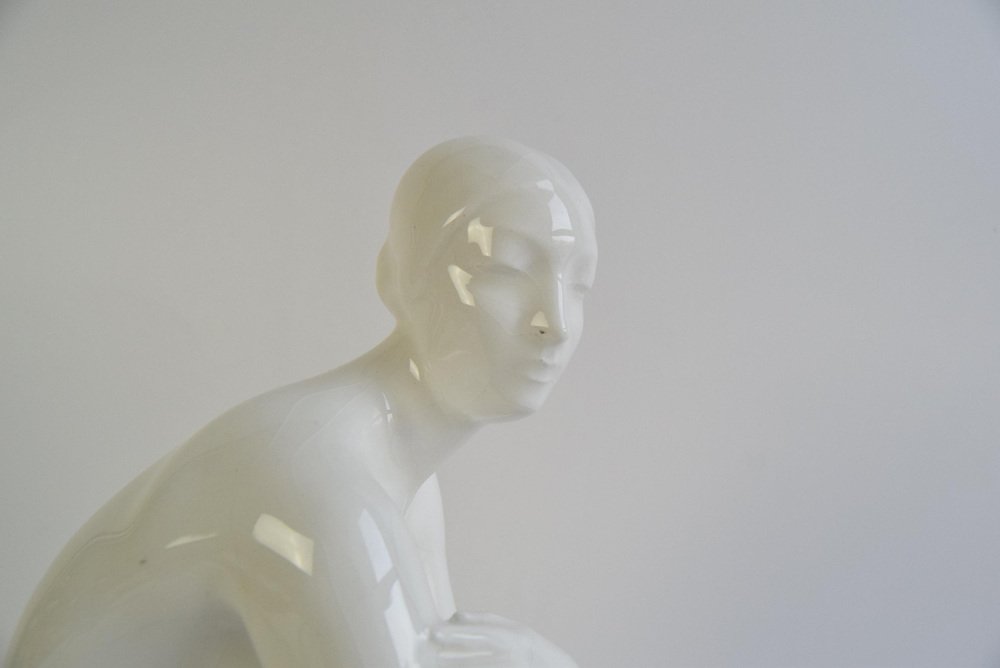 Ceramic Sculpture Of A Naked Woman By Hubert Kova K Svitavka S For Sale At Pamono