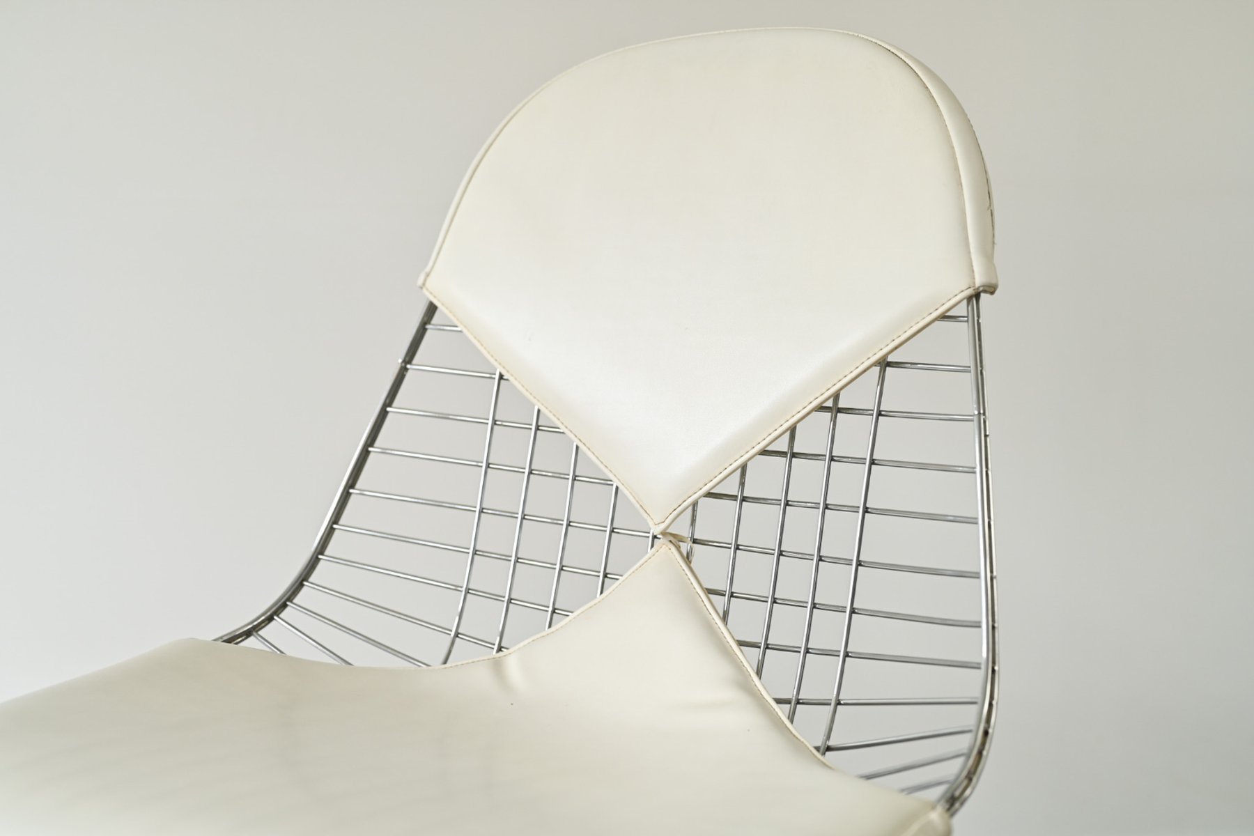 Wire Chairs Dkr Bikini Attributed To Charles And Ray Eames For Vitra S Set Of For Sale