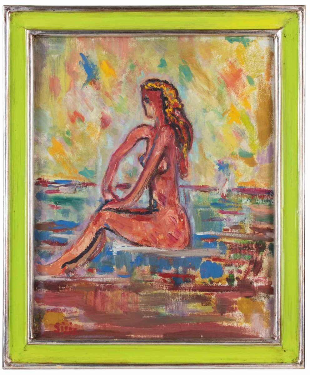 Sirio Pellegrini Nude S Oil And Tempera On Paper For Sale At Pamono