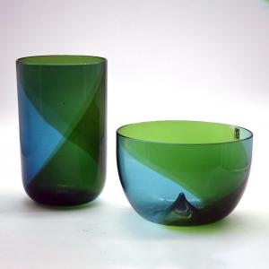 Finnish Glass Bowl by Tapio Wirkkala, 1960s for sale at Pamono Finnish Glass Bowl by Tapio Wirkkala, 1960s for sale at Pamono