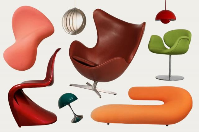 Iconic pieces by Pierre Paulin, Verner Panton, Arne Jacobsen, and more