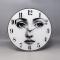 Wall Clock in Glass by Fornasetti, Italy, 1990s
