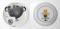 Decorative Porcelain Plates by P. Fornasetti for Martini & Rossi, 1960s, Set of 12