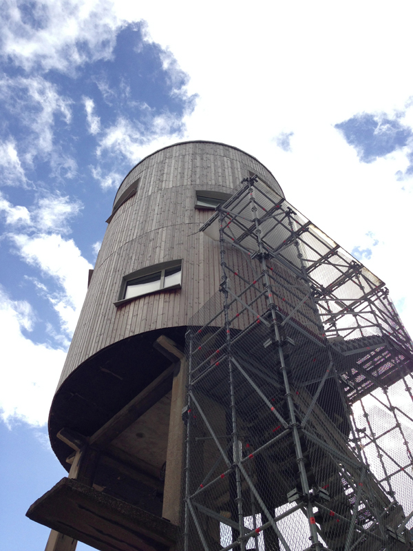 The water tower!