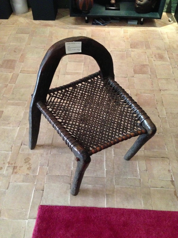 Ethiopian chair from the early 20th Century