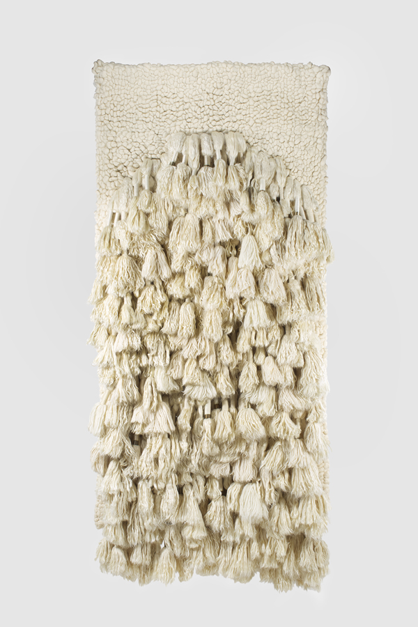 "Prayer Rug" by Sheila Hicks, 1969. Photo credit Thierry Depagne / Courtesy of Demisch Danant.