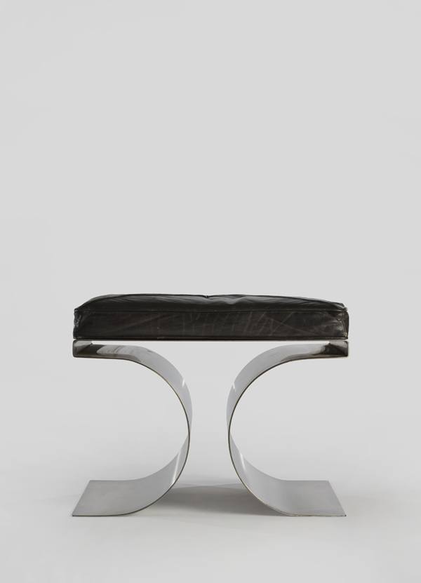 "X Stool", 1968. Photo credit Thierry Depagne / Courtesy of Demisch Danant.
