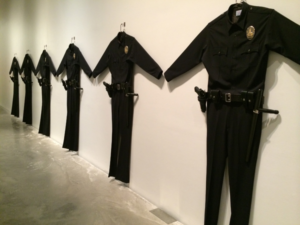 Chris Burden_"L.A.P.D. Uniforms", 1993.