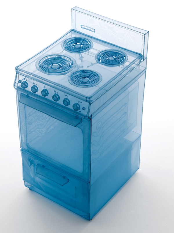 "Specimen Series: 348 West 22nd Street, APT. New York, NY 10011, USA - Stove" 2013. © Do Ho Suh Courtesy the artist and Lehmann Maupin, New York and Hong Kong Photo by Taegsu Jeon