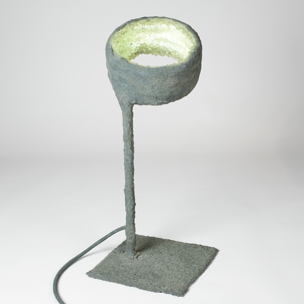 nacho carbonell, Luciferase table lamp, beige, Larcobaleno