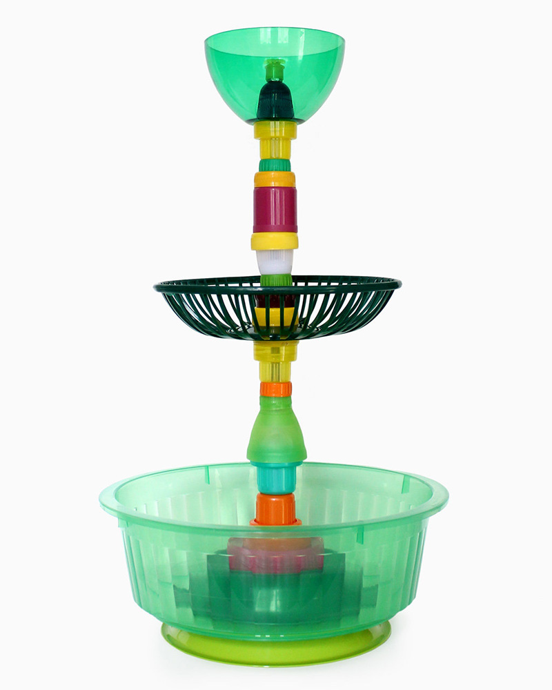 Multiplastica Domestica Large Tiered Fruit Bowl. Courtesy of Brunno Jahara and L'ArcoBaleno
