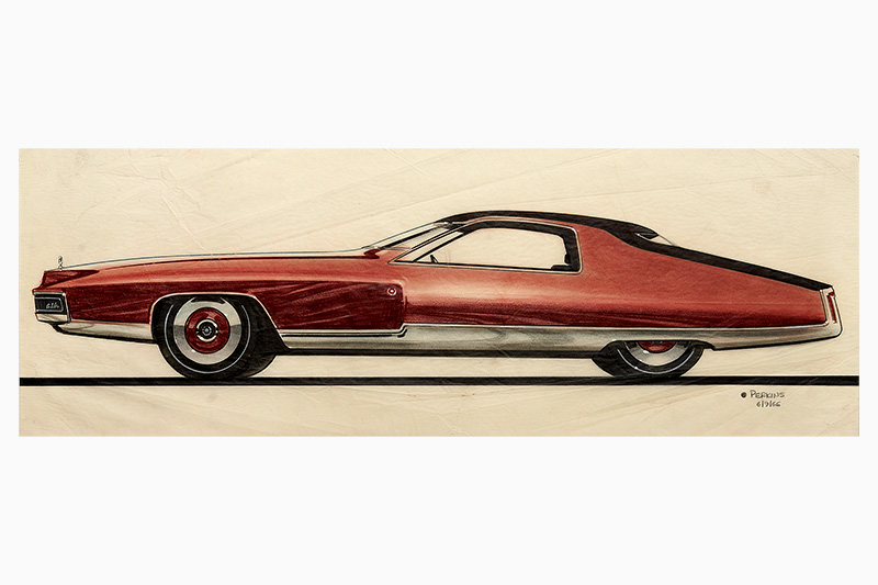Design for Cadillac, 1966 by John Perkins