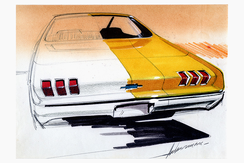 Design for Chevrolet, 1965 by Robert Ackerman