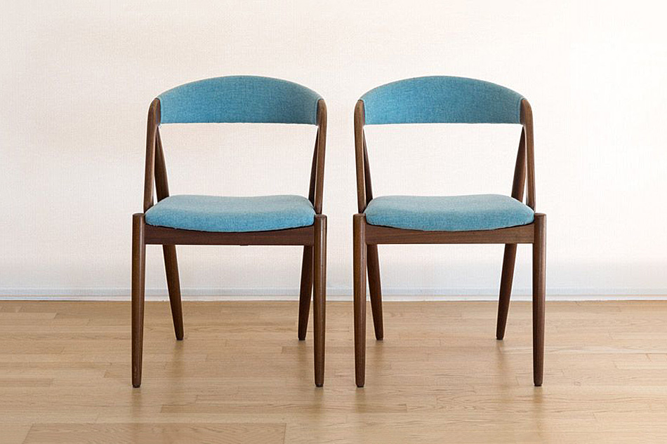 Norwegian danish tapered dining chairs store