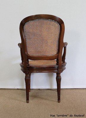 Louis XVI Style Solid Mahogany Chair, 1900s for sale at Pamono