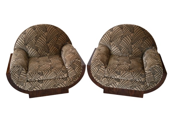 Art D co Chairs France 1930s Set of 2