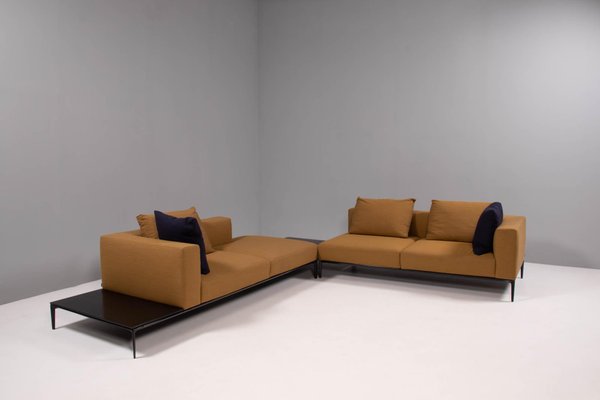 Speeltoestellen Fietstaxi pasta Jaan Living Mustard Yellow Corner Sofa with Tables by by EOOS for Walter  Knoll / Wilhelm Knoll for sale at Pamono