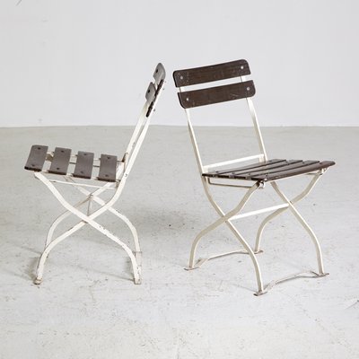 Foldable Garden Chair For At Pamono, Collapsible Metal Garden Chairs