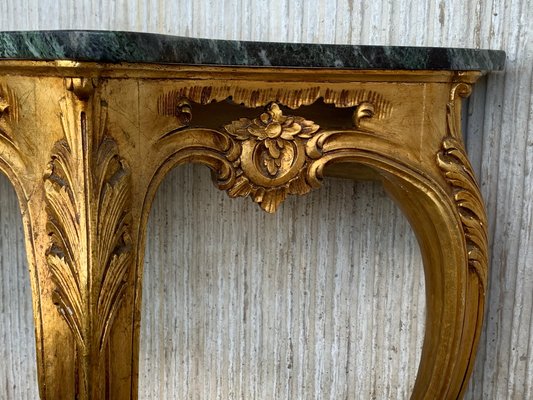 Green online marble console