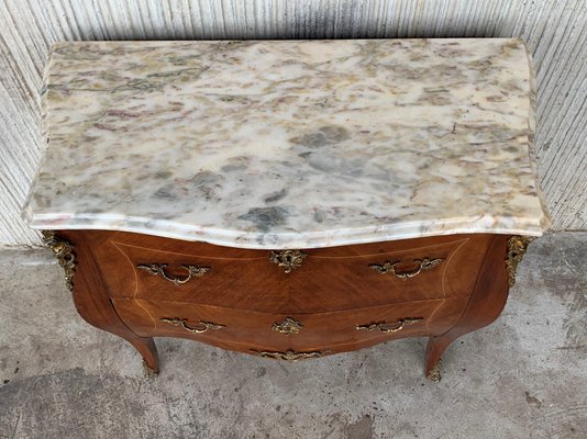 Bombay chest 2024 with marble top