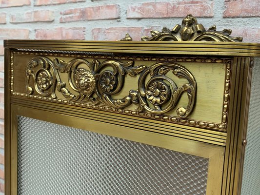 Antique bronze sale nightstand
