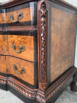 Venetian Baroque Dresser With Mirror In, Venetian Mirrored Furniture Used