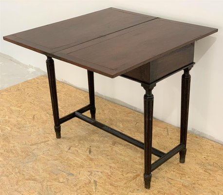 Antique folding tea on sale table