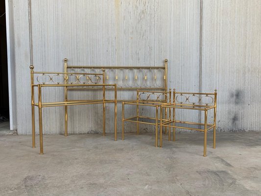 King size outlet brass headboard