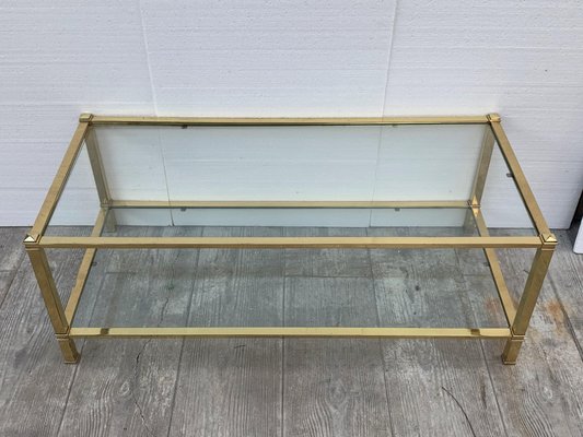 Modern brass end table deals
