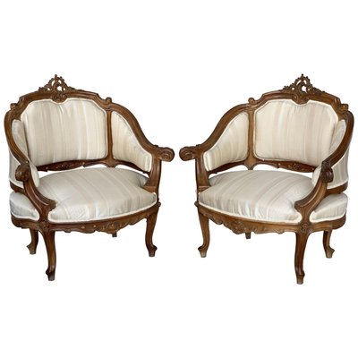 Louis XV Bergere Chair, 1900s for sale at Pamono