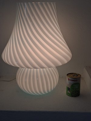 Murano Swirl Mushroom Lamp for sale at Pamono