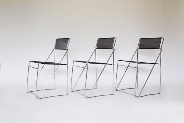 Vintage Nuova X-Line Chairs by Niels Jørgen Haugesen for