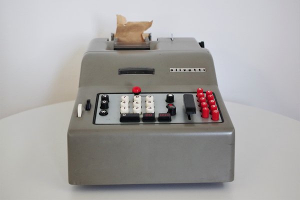 Calcolatrice multisumma 24 vintage (anni'60), Olivetti Synthesis