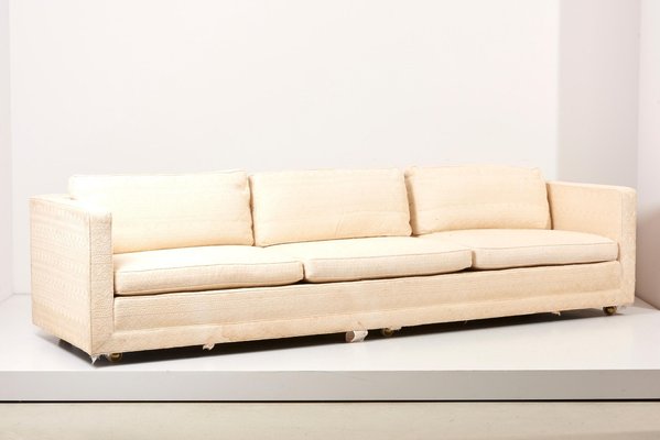 Tuxedo Sofa by Edward Wormley for Dunbar USA 1960s for sale at