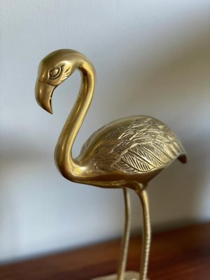 New BRASS Flamingo Hook - Decorative Wall Hook - Furniture