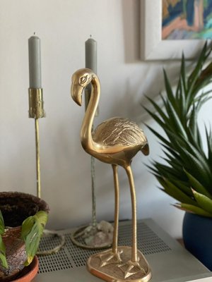 Brass flamingo table lamp best sale