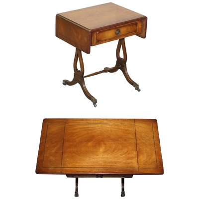 Light walnut side table deals