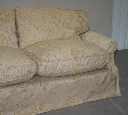 sofas with feather filled cushions