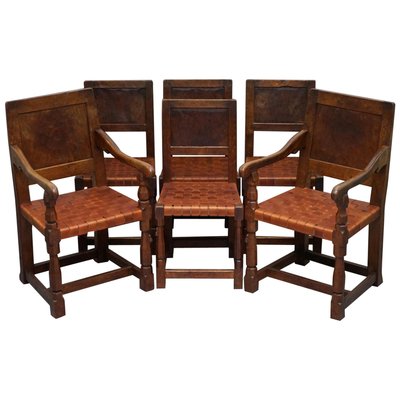 1930s oak dining chairs discount