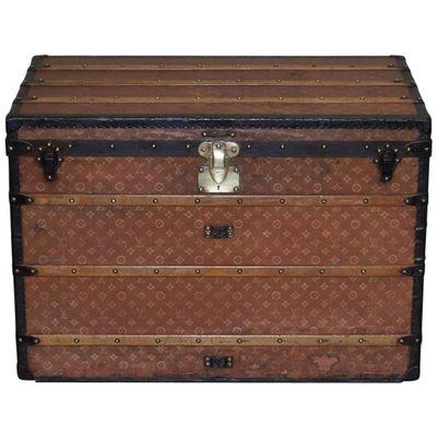 Extra Large Haute Steamer Trunk from Louis Vuitton, Paris, at Pamono