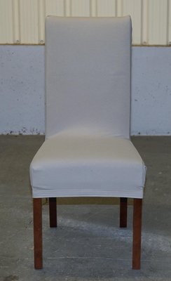 Contemporary Bicast Leather Dining, Cream Leather Dining Chairs Ikea