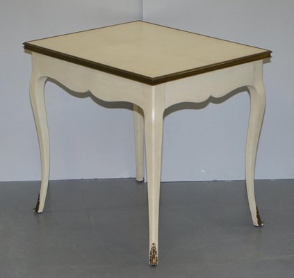 Single Drawers In Brass By Ralph Lauren, Large Wood End Table With Drawers