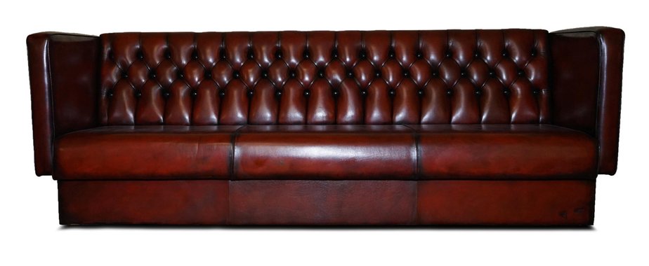Seater Chesterfield Brown Leather Sofas, Chesterfield Leather Couch Set