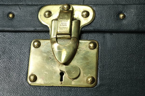 Baule da automobile nero e verde di Louis Vuitton in vendita su Pamono