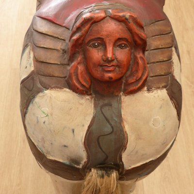 ANCIEN JEUX, MANEGE EN BOIS, 1950 VINTAGE années 50 DESIGN | eBay