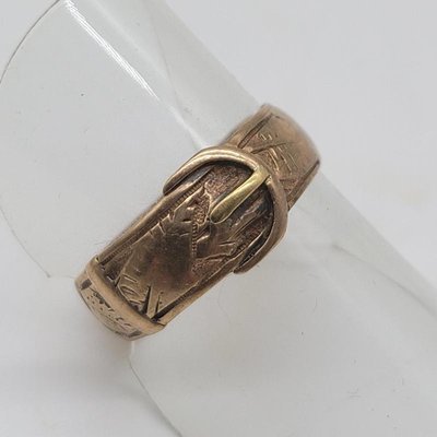 antique buckle ring