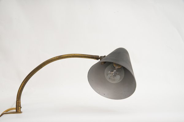 Flexible Desk Lamp With Clamp 1950s, Flexible Desk Lamp With Clamp