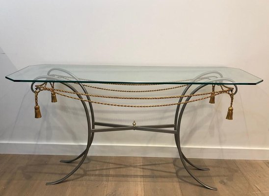 Console Table in the Style of Coco Chanel for sale at Pamono
